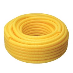 Mangueira Corrugada 20mm Amarela 50 Metros - Krona