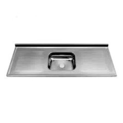 PIA INOX ESCORREDOR 140CM