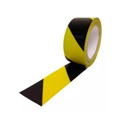 Fita De Demarcação Zebrada Adesiva 48x30mm - Vonder