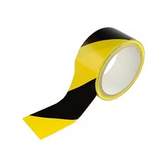 Fita De Demarcação Zebrada Adesiva 48x30mm - Vonder