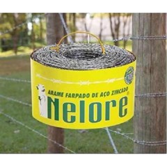 Arame Farpado Nelore 250m Morlan | Galvanizado e Resistente