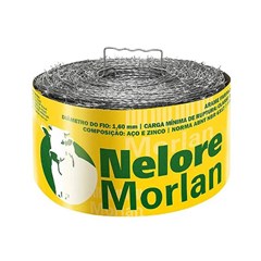 Arame Farpado Nelore 250m Morlan | Galvanizado e Resistente