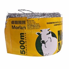 Arame Farpado Morlan Nelore 500m | 1,60mm