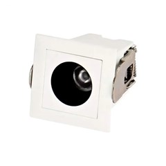 SPOT MINI EMB LED FOCCO 3W 2700K BR/PT