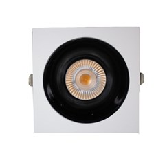Spot LED Quadrado 7W Bivolt 2700K - GAYA