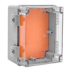 Quadro Comando 19x15x11 Transparente IP66 - Rohdina