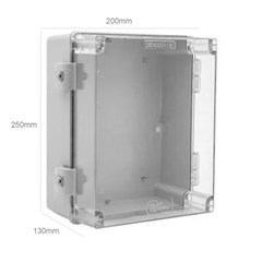 Quadro Comando 25x20x13 Tranparente IP66 - Rohdina