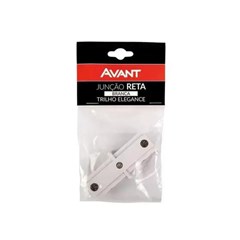 Junção Trilho Reta Authentic T1 Branco - Avant
