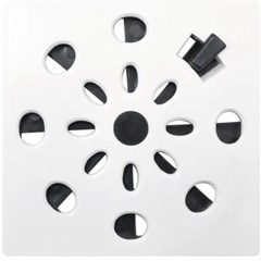 Grelha Quadrada Anti-Inseto 9,4CM - Astra