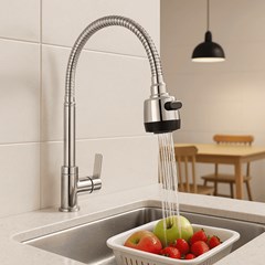 Torneira Cozinha Mesa 1/4 de Volta Gourmet - Leão Metais