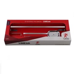 Kit 5 Acessórios Para Banheiro Linear - Leão Metais

