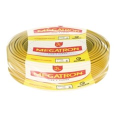 Cabo Flexível 4 mm² 750 V 70 °C Amarelo - Megatron