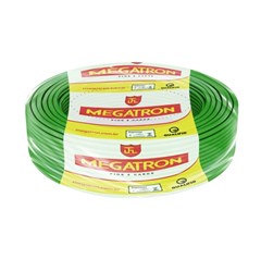 Cabo Flexível 6 mm² 750 V 70 °C Verde - Megatron
