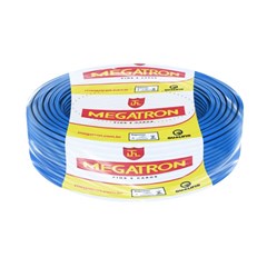 Cabo Flexível 6 mm² 750 V 70 °C Azul - Megatron