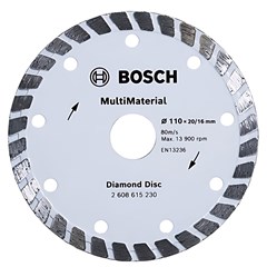 Disco Diamantado Turbo 110 mm - Bosch