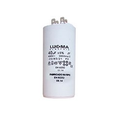 Capacitor Partida 40uf 400v - Lukma