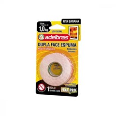 FITA DUPLA FACE ESPUMA 19MMX2M