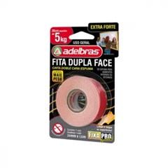 FITA DUPLA FACE EXTRA FORTE 5KG 24MMX2M
