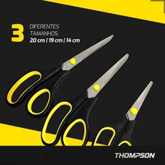 Tesoura Uso Geral 19cm - Thompson