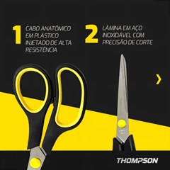 Tesoura Uso Geral 19cm - Thompson
