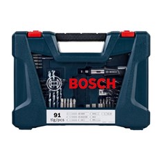Kit De Pontas E Brocas V-Line 91 Unidades - Bosch