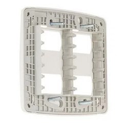 Placa 4 Posto 4x4 Miluz Branca - Schneider
