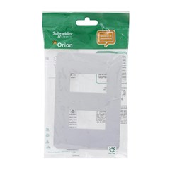 Placa 2 Posto 4x2 Orion Gamma Silver - Schneider