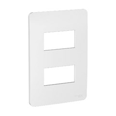 Placa 2 Posto 4x2 Orion Gamma Silver - Schneider