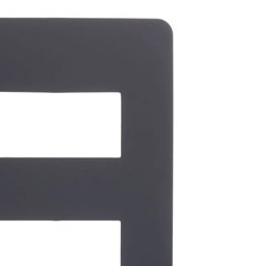Placa 2 Posto 4x2 Orion Stellar Black - Schneider