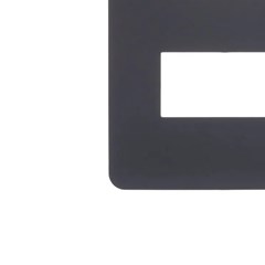 Placa 2 Posto 4x2 Orion Stellar Black - Schneider