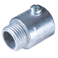 Conector Reto Alumínio ”1” Liso - Tramontina