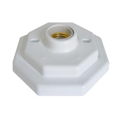 PLAFON OCTA C/BOCAL E27 BR