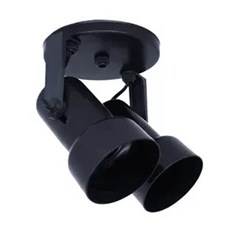 SPOT INJETADO CANECA DUPLO E27 PT