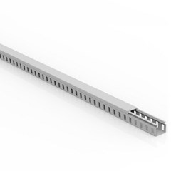 Canaleta Semi-Aberta 50x50x2000mm Cinza - Enerbras