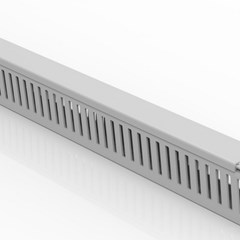 Canaleta Semi-Aberta 30x50x2000mm Cinza - Enerbras