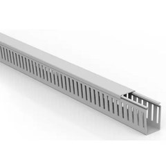 Canaleta Semi-Aberta 30x50x2000mm Cinza - Enerbras