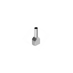 TERM. PRE-ISOLADO DUPLO TUB.4,00MM CZ M6