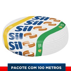 Cabo Flex 1,50mm² 750v 70°C Branco Com 100 Metros - Sil