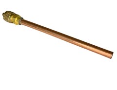 União Solda com Válvula Schrader 1/4” 100 mm - Gallant
