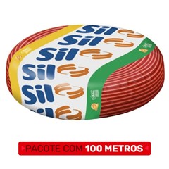 Cabo Flex 1,50mm² 750v 70°C Vermelho Com 100 Metros - Sil