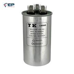 Capacitor CVV65 25+1,5MF 5 440 VAC Gallant