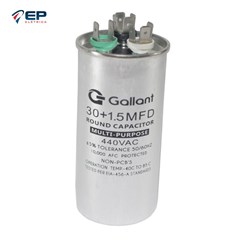 Capacitor CBB65 30+1,5MF 5 440 VAC Gallant
