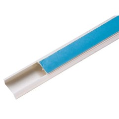 Canaleta  Adesiva Sem Divisão 20x10x2m Branco - Enerbras