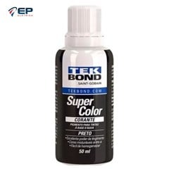 Corante Líquido para Tinta Preto 50ml - Tek Bond