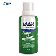 Corante Líquido para Tinta Verde 50ml - Tek Bond