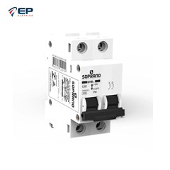 DISJUNTOR 2P CURVA C 6A 3KA
