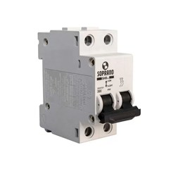 DISJUNTOR 2P CURVA C 16A 3KA