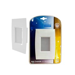 Balizador Parede Led 2w 6000k Bivolt - Luminatti