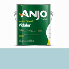 Tinta Acrílica Econômica Azul Céu Fosco 3,6 Litros - Anjo Tintas