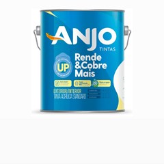 Tinta Acrílica Standard Branco Fosco 3,6 Litros - Anjo Tintas